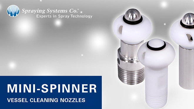 mini-spinner vessel cleaning nozzles