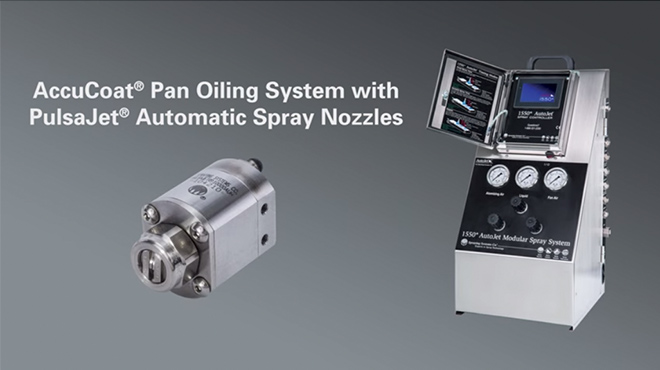 AccuCoat Pan Oiling System for Precise application of Release Agents without Waste