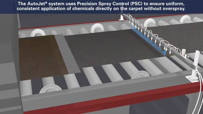 AutoJet Precision Spray System for Carpet and Flooring