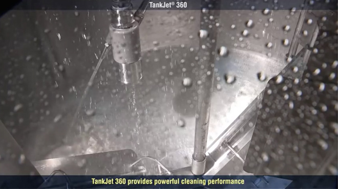 TankJet 360 High Impact cleaning