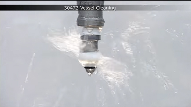 Mini Spinner Vessel Cleaning Nozzle Spraying