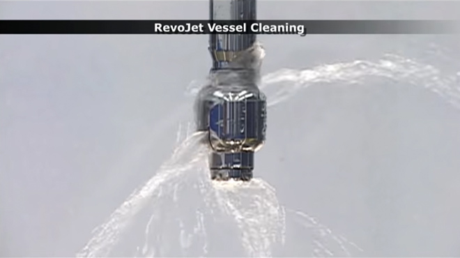 RevoJet Rotary Vessel Cleaning Nozzle Spraying