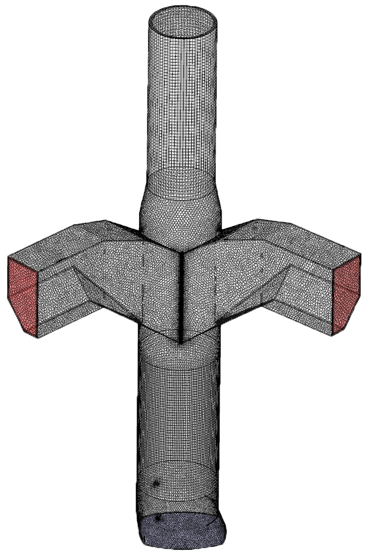 Exhaust system mesh